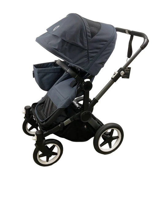 Shop Bugaboo Donkey 5 Mono Stroller, 2022, Graphite, Stormy Blue, Stormy Blue at Goodbuygears