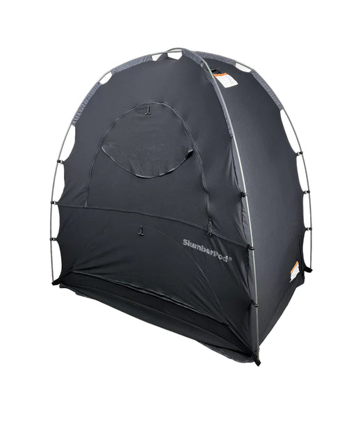 Shop SlumberPod 3.0 Sleep Canopy, Black with Gray Accents at Goodbuygears