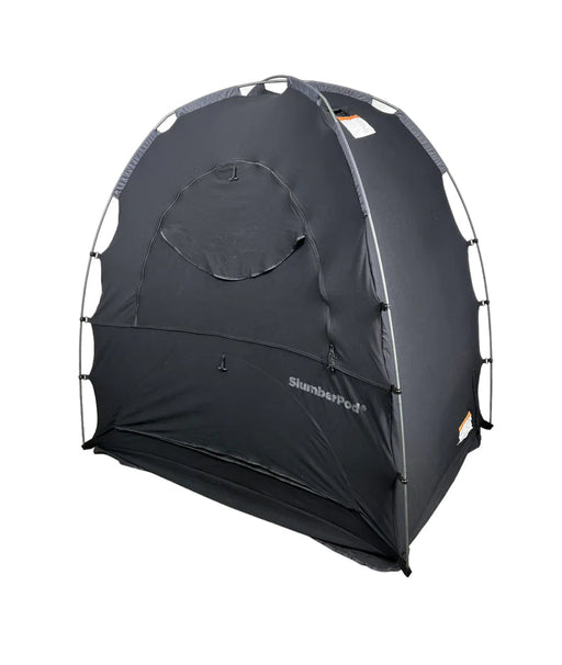 Shop SlumberPod 3.0 Sleep Canopy, Black with Gray Accents at Goodbuygears