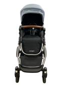 Shop Mockingbird Single to Double 2.0 Stroller, 2024, Silver With Penny Leather, Sky, Watercolor Drops at Goodbuygears