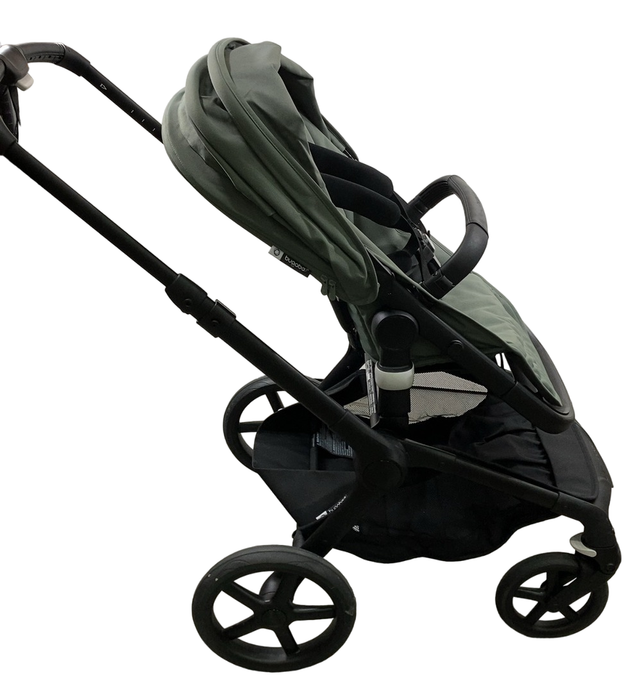 Shop Bugaboo Fox 5 Stroller, 2023, Black Frame, Forest Green at Goodbuygears