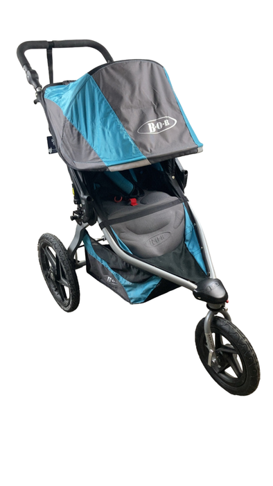 Shop BOB Revolution Flex Single Jogging Stroller, 2016, Teal at Goodbuygears