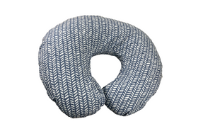 Shop Boppy Nursing and Infant Support Pillow, Blue Herringbone at Goodbuygears