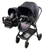 Shop Evenflo Pivot Modular Travel System Stroller, 2024, Casual Grey at Goodbuygears