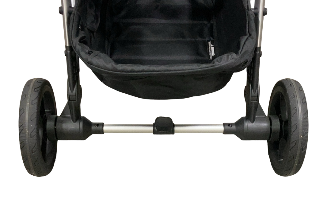 Shop Mockingbird Single 2.0 Stroller, 2024, Black, Silver With Penny Leather, Watercolor Drops at Goodbuygears