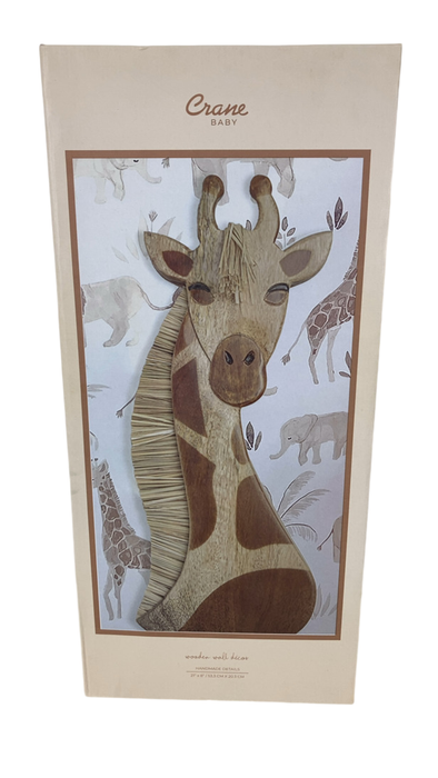Shop Crane Baby Handcrafted Wood Wall Decor, Giraffe at Goodbuygears