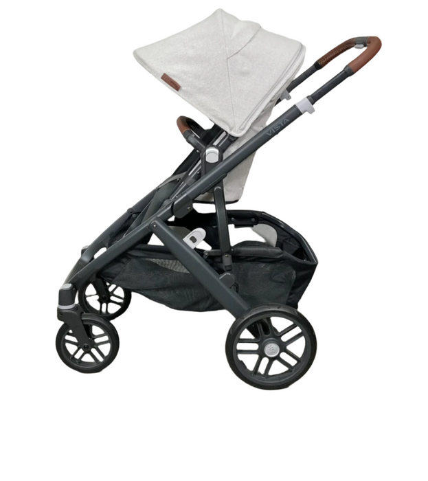 Shop UPPAbaby VISTA V2 Stroller, 2023, Anthony (White & Grey Chenille) at Goodbuygears