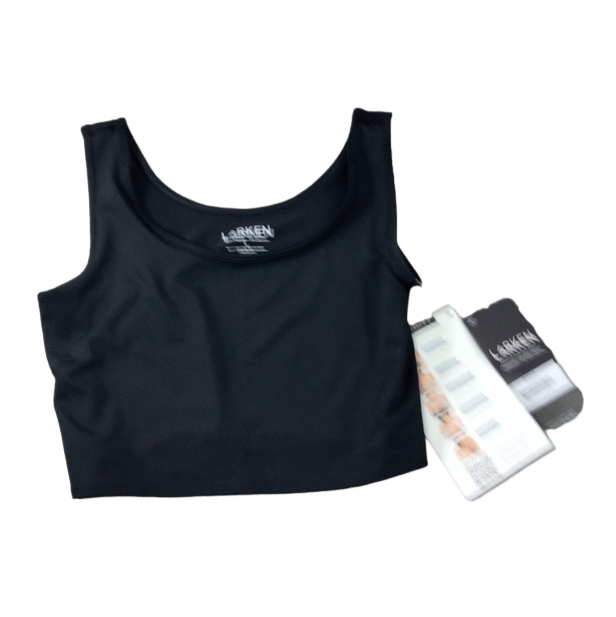Shop Larken The Larken X Nursing Bra, Black, L at Goodbuygears