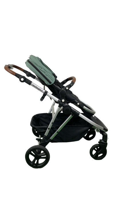 Shop Mockingbird Single to Double 2.0 Stroller, 2024, Sage, Silver With Penny Leather, Watercolor Drops at Goodbuygears