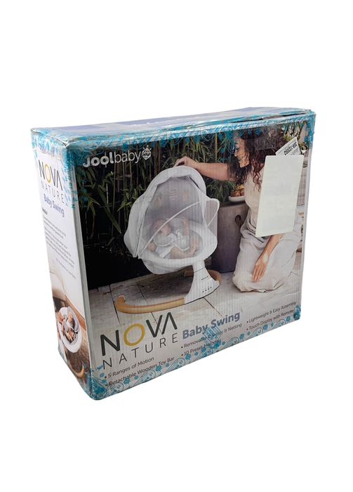 Shop Jool Nova Nature Baby Swing, Wood/White at Goodbuygears
