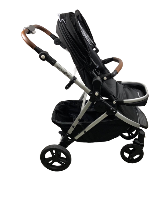 Shop Mockingbird Single 2.0 Stroller, 2025, Black, Silver With Penny Leather, Windowpane at Goodbuygears