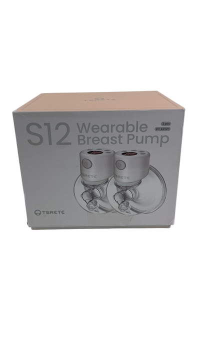 Shop Tsrete Double Wearable Electric Breast Pump, 24mm, White at Goodbuygears