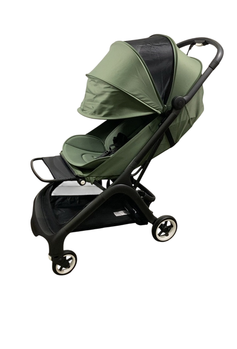 Shop Bugaboo Butterfly Stroller, 2024, Black, Forest Green, Forest Green at Goodbuygears