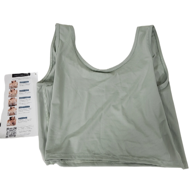 Shop Larken The Larken X Nursing Bra, L, Sage at Goodbuygears
