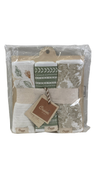 Shop Crane Baby Cotton Muslin Burp Cloth Set, Willow Neutral Leaf at Goodbuygears
