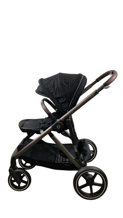 Shop Cybex Gazelle S Modular Stroller, 2024, Moon Black, Taupe Frame at Goodbuygears