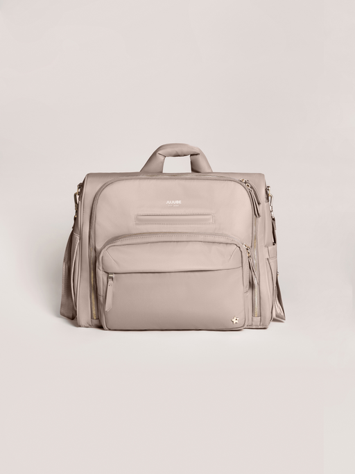 Shop JuJuBe Satchel Diaper Bag, Taupe at Goodbuygears