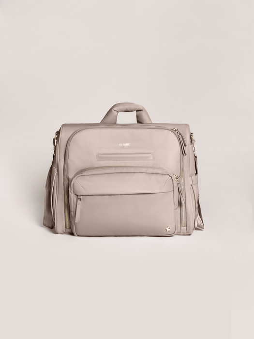 Shop JuJuBe Satchel Diaper Bag, Taupe at Goodbuygears