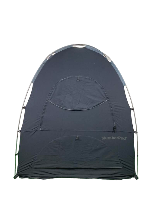 Shop SlumberPod 3.0 Sleep Canopy, Black with Gray Accents at Goodbuygears