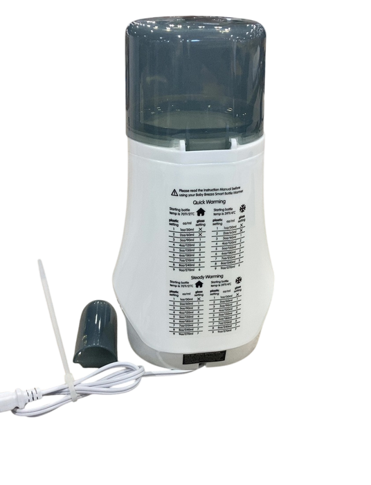 Shop Baby Brezza Safe + Smart Bottle Warmer, White on White at Goodbuygears