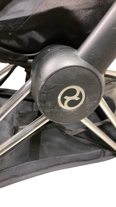 Shop Cybex Coya Stroller, 2023, Chrome, Sepia Black at Goodbuygears