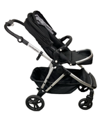 Shop Mockingbird Single to Double 2.0 Stroller, 2024, Black, Silver With Black Leather, Windowpane at Goodbuygears