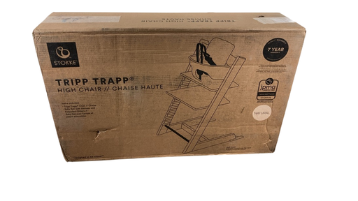 Shop Stokke Tripp Trapp High Chair With Baby Set, 2, Natural at Goodbuygears
