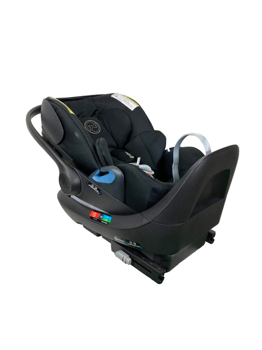Shop Cybex Cloud G Lux with SensorSafe, Moon Black, 2024 at Goodbuygears