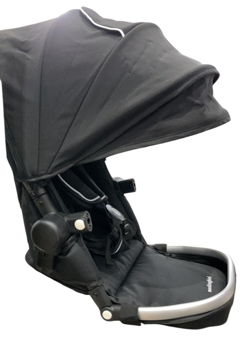 Shop Mockingbird 2nd Seat Kit 2.0, Black, Silver With Penny Leather, Watercolor Drops at Goodbuygears