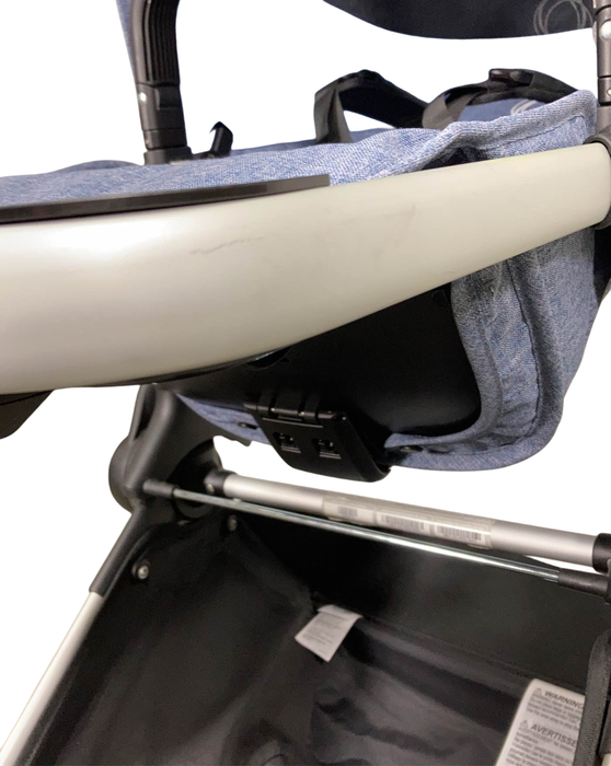 secondhand Bugaboo Lynx Stroller, 2020, Aluminum, Blue Melange