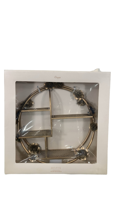 Shop Crane Baby Brass Finish Wall Shelf at Goodbuygears