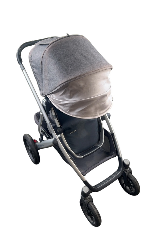Shop UPPAbaby VISTA Stroller, 2017, Jordan (Grey Melange) at Goodbuygears