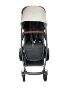 Shop UPPAbaby VISTA V2 Stroller, 2023, Anthony (White & Grey Chenille) at Goodbuygears