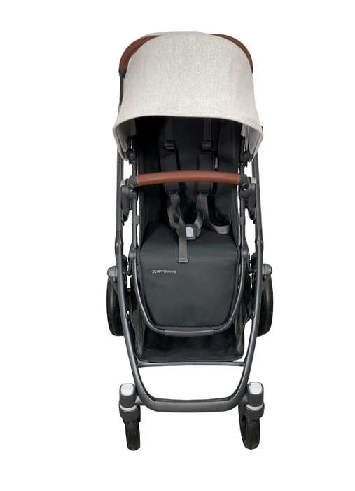 Shop UPPAbaby VISTA V2 Stroller, 2023, Anthony (White & Grey Chenille) at Goodbuygears