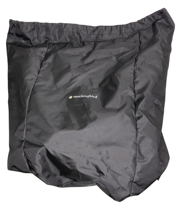 Shop Mockingbird Single to Double 2.0 Stroller, 2024, Black, Silver With Penny Leather, Watercolor Drops at Goodbuygears