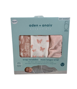 used Aden + Anais Silky Soft Swaddles, 3 Pack