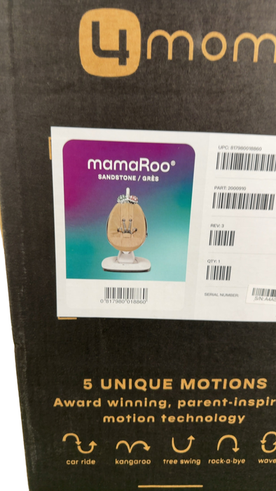 Shop 4moms MamaRoo Multi-Motion Baby Swing, Sandstone at Goodbuygears