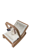 Shop Charlie Crane LEVO Rocker With Activity Arch, Beech, Organic Milk at Goodbuygears