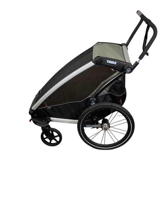 Shop Thule Chariot Lite Bike Trailer Stroller 1 Seat, 2021, Agave at Goodbuygears