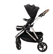 Shop Mockingbird Single 2.0 Stroller, Black, Watercolor Drops, Silver With Penny Leather, 2025 at Goodbuygears