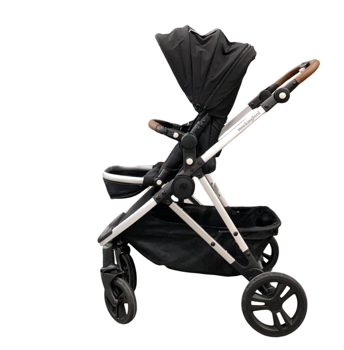 Shop Mockingbird Single 2.0 Stroller, Black, Watercolor Drops, Silver With Penny Leather, 2025 at Goodbuygears