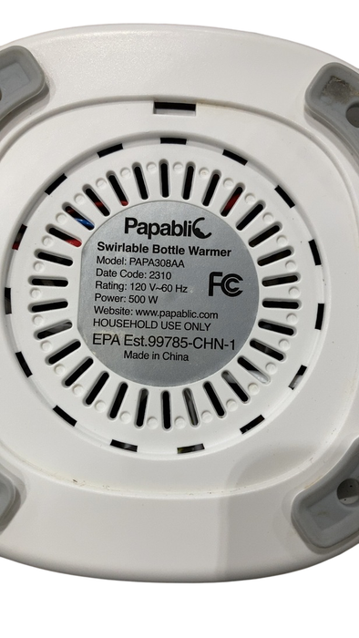 Shop Papablic Swirlable Bottle Warmer, White at Goodbuygears