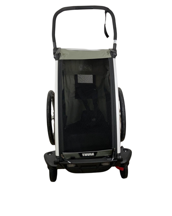Shop Thule Chariot Lite Bike Trailer Stroller 1 Seat, 2021, Agave at Goodbuygears