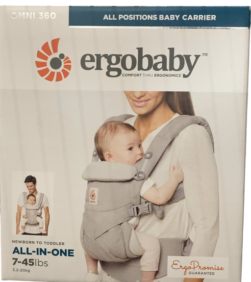 Shop Ergobaby 360 All Positions Cotton Baby Carrier, Pearl Grey at Goodbuygears