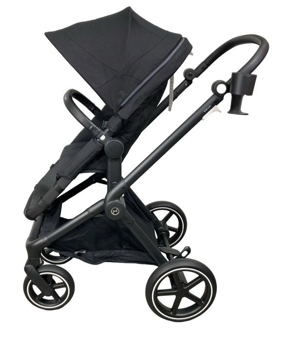Shop Cybex Eos Lux Stroller, 2023, Moon Black at Goodbuygears