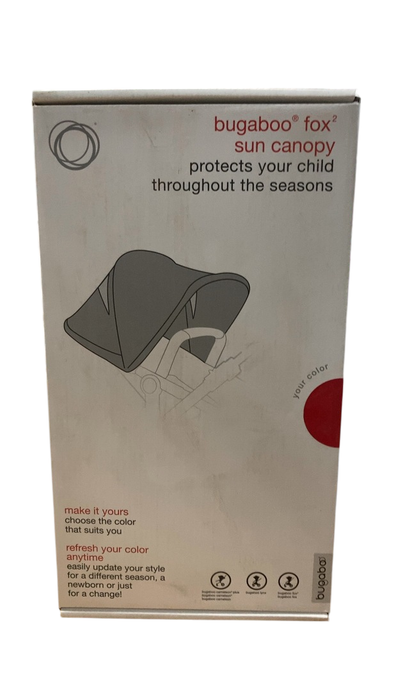 Shop Bugaboo Fox 2 Sun Canopy, Red at Goodbuygears