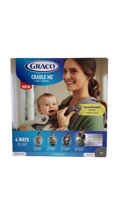 Shop Graco Cradle Me 4-in-1 Baby Carrier, Mineral Gray at Goodbuygears