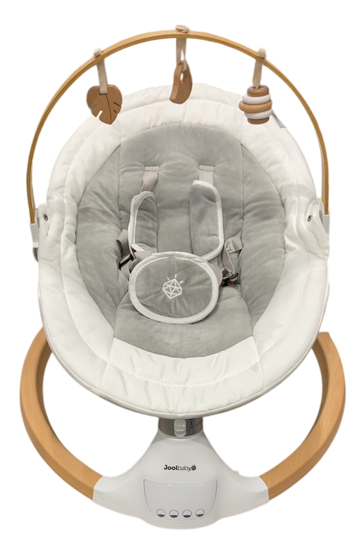 Shop Jool Nova Nature Baby Swing, Wood/White at Goodbuygears