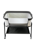 Shop Baby Joy Easy Folding Portable Baby Crib with 7 Adjustable Heights, Black at Goodbuygears