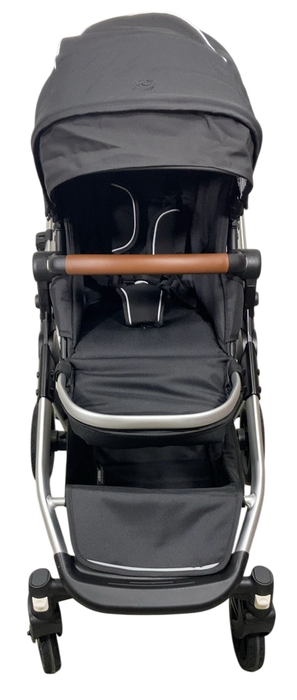 Shop Mockingbird Single to Double 2.0 Stroller, 2024, Black, Silver With Penny Leather, Windowpane at Goodbuygears